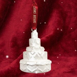 Taylor Swift Red (Taylor's Version) Cake Ornament NEW